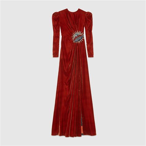 velvet dress ufo dress gucci|gucci dresses for women.